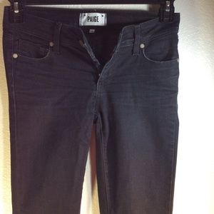 Paige Verdugo Ankle Zippered Cuff Jeans